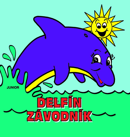 Obrázok Delfín závodník - kniha do vany