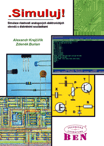 Obrazok .Simuluj! - simulace vlastností analogových elektronických obvodů - s diskrétními součástkami
