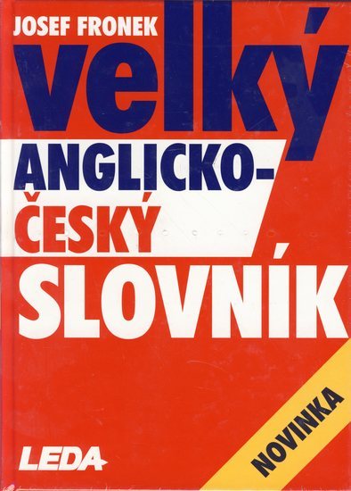 Obrázok Velký anglicko-český slovník