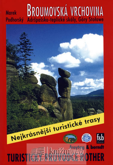 Obrázok Broumovská vrchovina / Turistický průvodce Rother