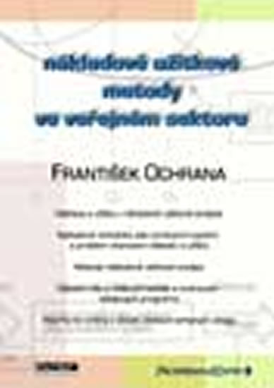 Obrázok Nákladově užitkové metody ve veřejném sektoru