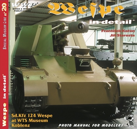 Obrazok Sd.Kfz 124 Wespe in detail