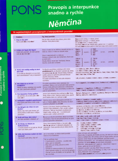 Obrázok Němčina - Pravopis a interpunkce snadno a rychle