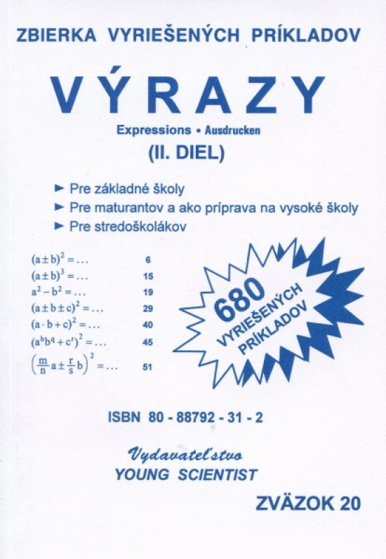 Obrázok Výrazy II. diel