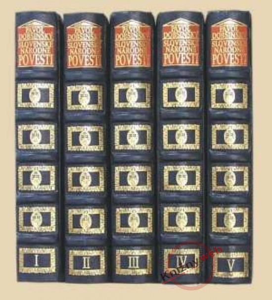 Obrázok Slovenské národné povesti-súbor 1-5