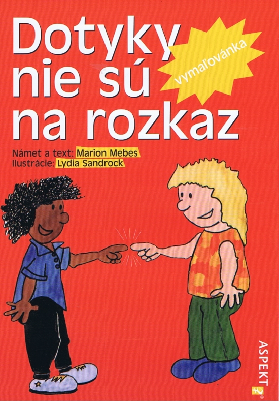 Obrázok Dotyky nie sú na rozkaz - Vymaľovánka