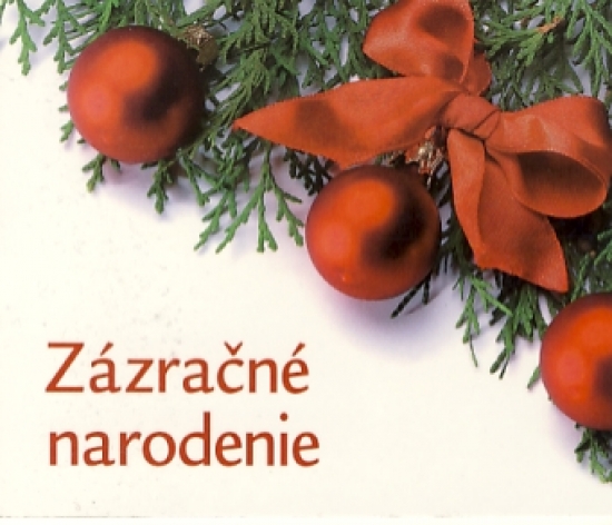 Obrázok Zázračné narodenie - Vianočné perly