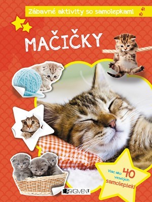 Obrázok Zábavné aktivity so samolepkami - Mačičky