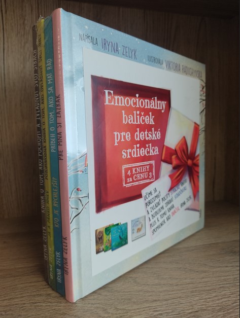 Obrazok Emocionálny balíček pre detské srdiečka - komplet 4 kníh
