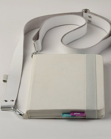 Obrazok Belted notebook A5 Kožený