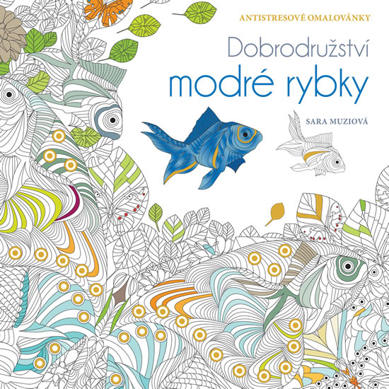 Obrázok Dobrodružství modré rybky - Antistresové omalovánky