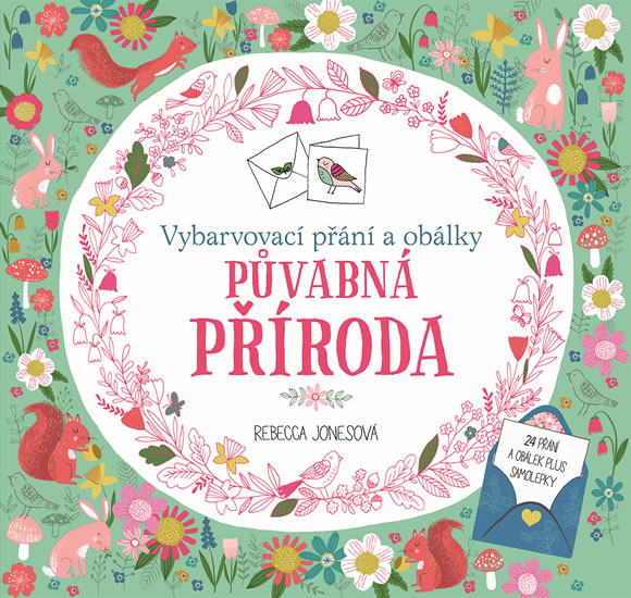 Obrázok Půvabná příroda - Vybarvovací přání a obálky