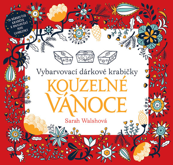 Obrázok Kouzelné Vánoce - Vybarvovací dárkové krabičky