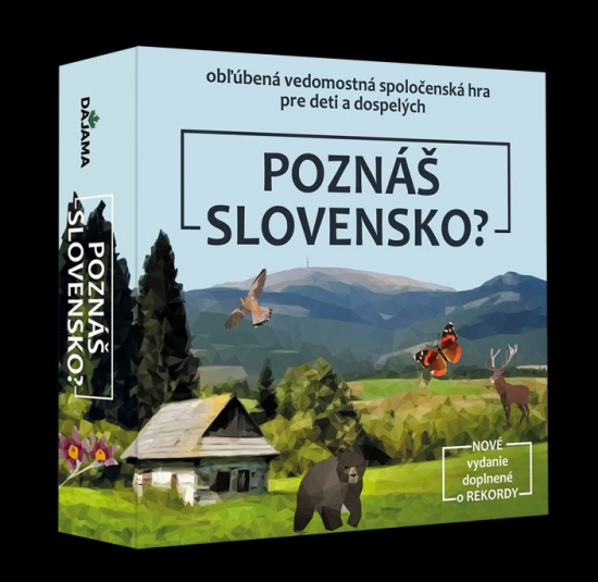 Obrazok Poznáš Slovensko? - nové vydanie doplnené o rekordy