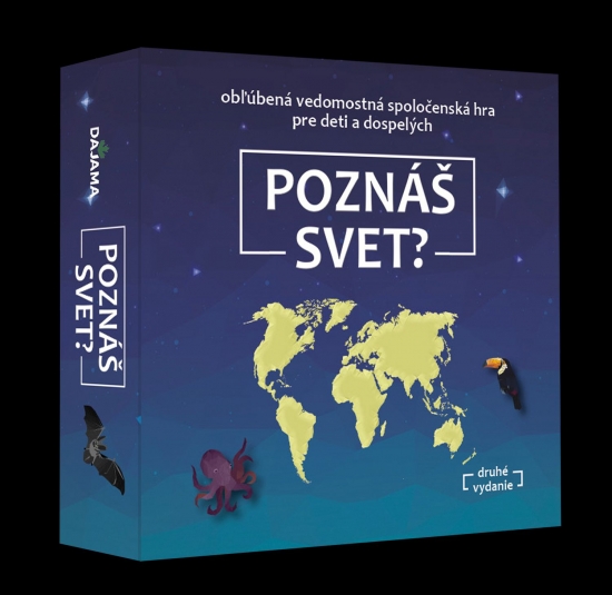 Obrazok Poznáš svet? Spoločenská hra (druhé vydanie)