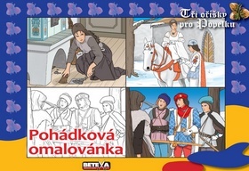 Obrázok Pohádková omalovánka - Tři oříšky pro Popelku