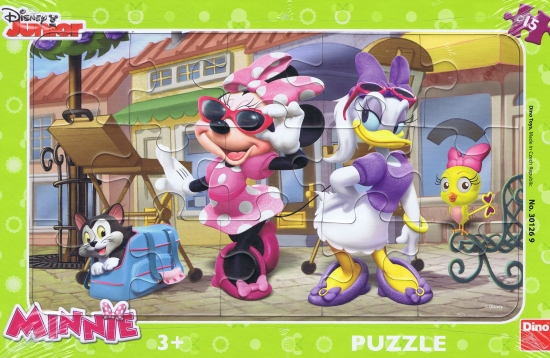Obrázok Minnie na Montmartru - puzzle 15 dílků