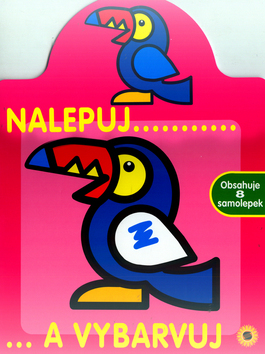 Obrázok Nalepuj a vybarvuj - papoušek