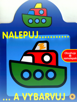 Obrázok Nalepuj a vybarvuj - lodička