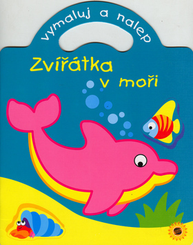 Obrázok Zvířátka v moři - vymaluj a nalep