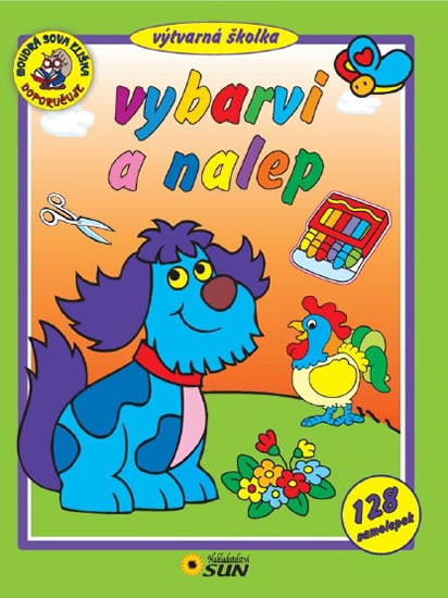 Obrázok Vybarvi a nalep - Výtvarná školka