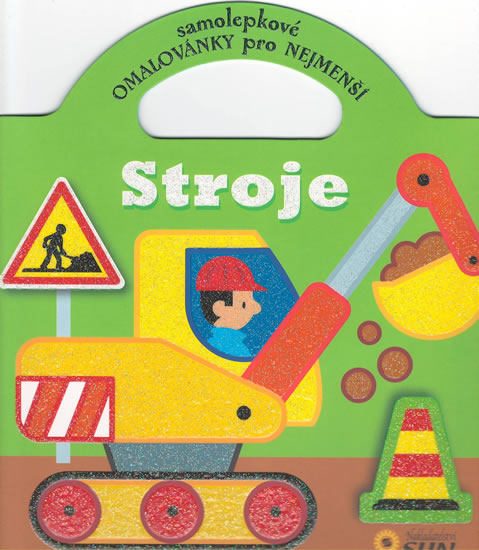 Obrázok Stroje - Samolepkové omalovánky pro nejmenší