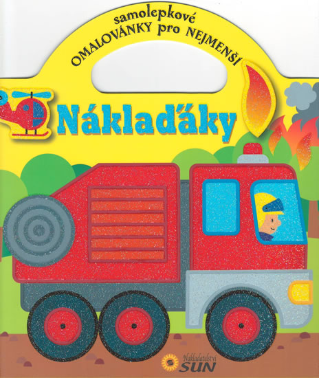 Obrázok Náklaďáky - Samolepkové omalovánky pro nejmenší