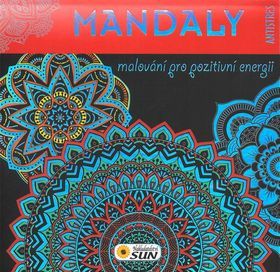 Obrázok Mandaly antistres - malování pro pozitivní energii (červená)