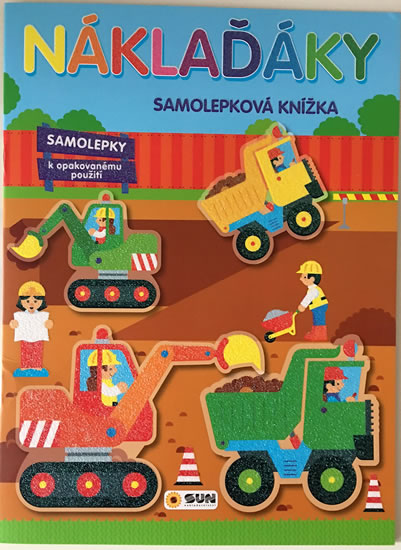 Obrázok Náklaďáky - samolepková knížka