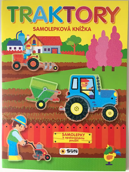 Obrázok Traktory - samolepková knížka