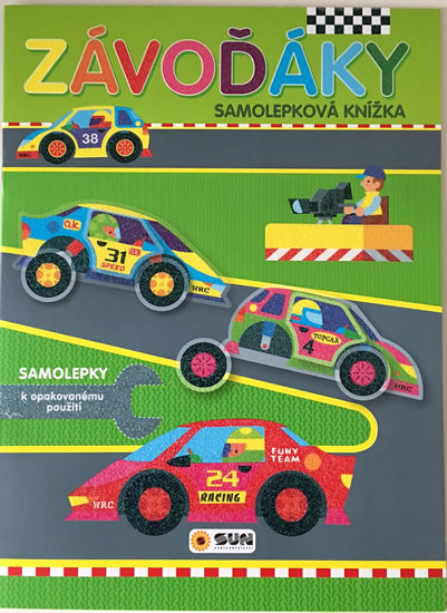 Obrázok Závoďáky - samolepková knížka