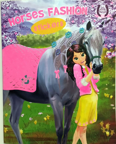 Obrázok Horses Passion 4 - Milujeme koníky - Omalovánky a samolepky