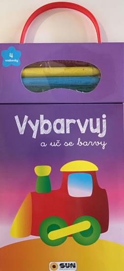 Obrázok Vláček - Vybarvuj a uč se barvy