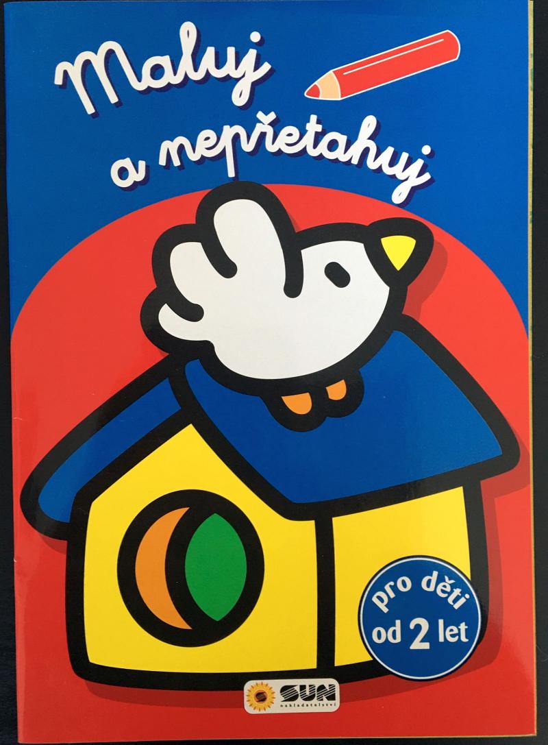 Obrázok Maluj a nepřetahuj - modré od 2 let