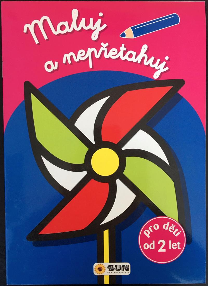 Obrázok Maluj a nepřetahuj - červené od 2 let