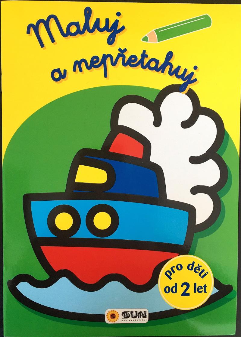 Obrázok Maluj a nepřetahuj - žluté od 2 let