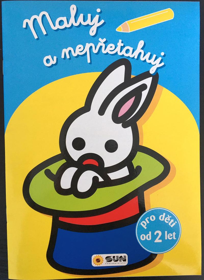 Obrázok Maluj a nepřetahuj - světle modré od 2 let