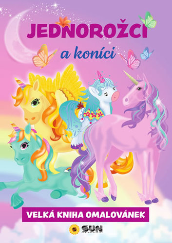 Obrázok Jednorožci a koníci - Velká kniha omalov