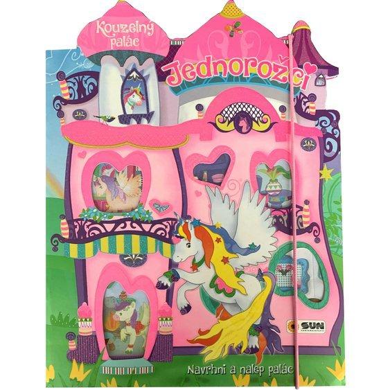 Obrázok Kouzelný palác Jednorožci - Navrhni a nalep