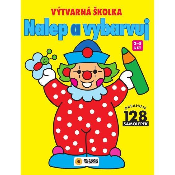 Obrázok Výtvarná školka - nalep a vybarvuj