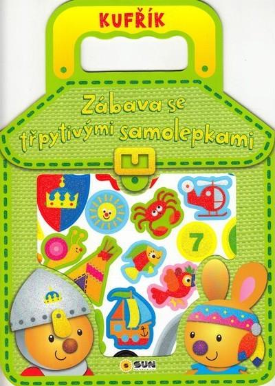 Obrázok Zelený kufřík - Zábava se třpytivými samolepkami