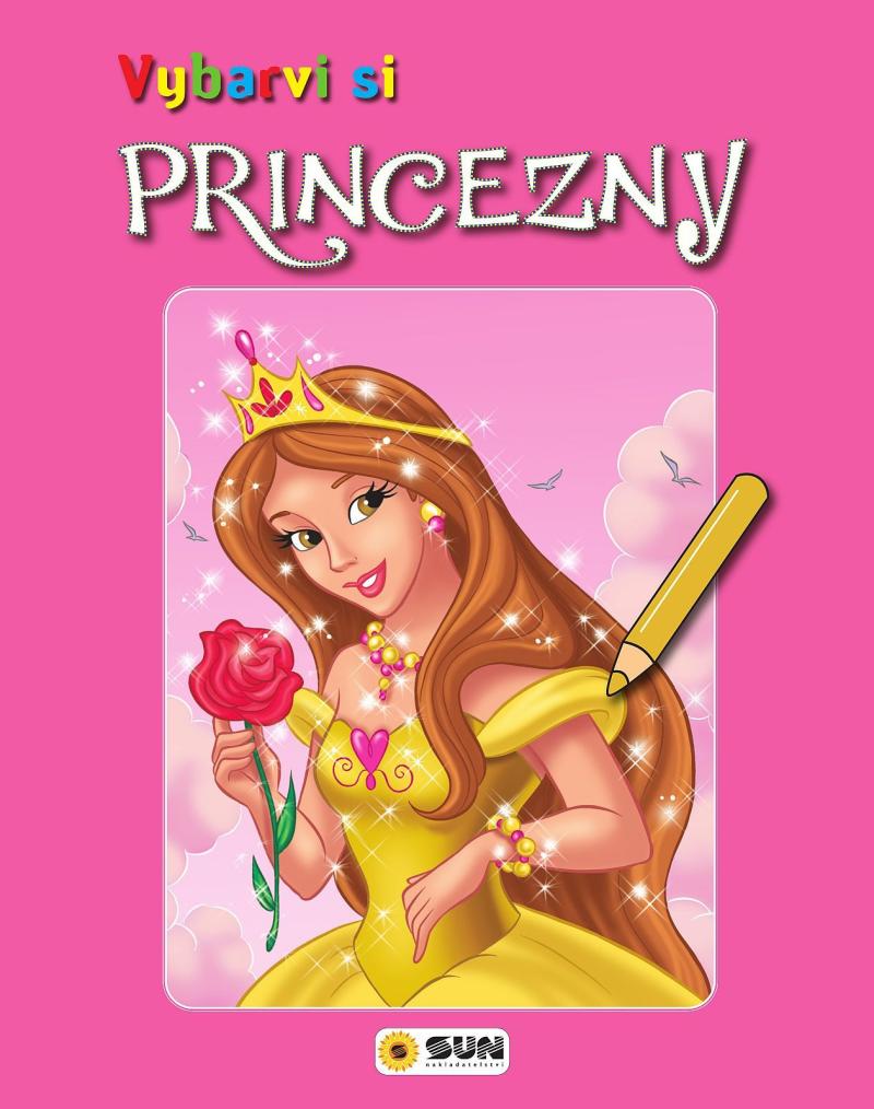 Obrázok Vybarvi si - Princezny (růžové)