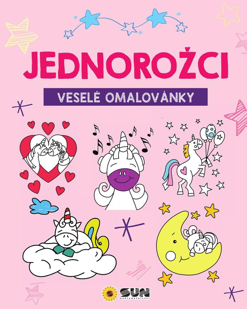 Obrázok Jednorožci - Veselé omalovánky