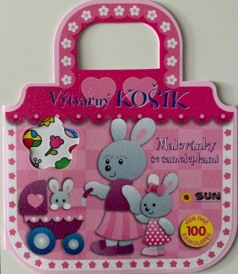 Obrázok Výtvarný košík - Malovánky se samolepkami