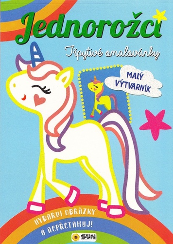 Obrázok Jednorožci Třpytivé omalovánky - Malý výtvarník