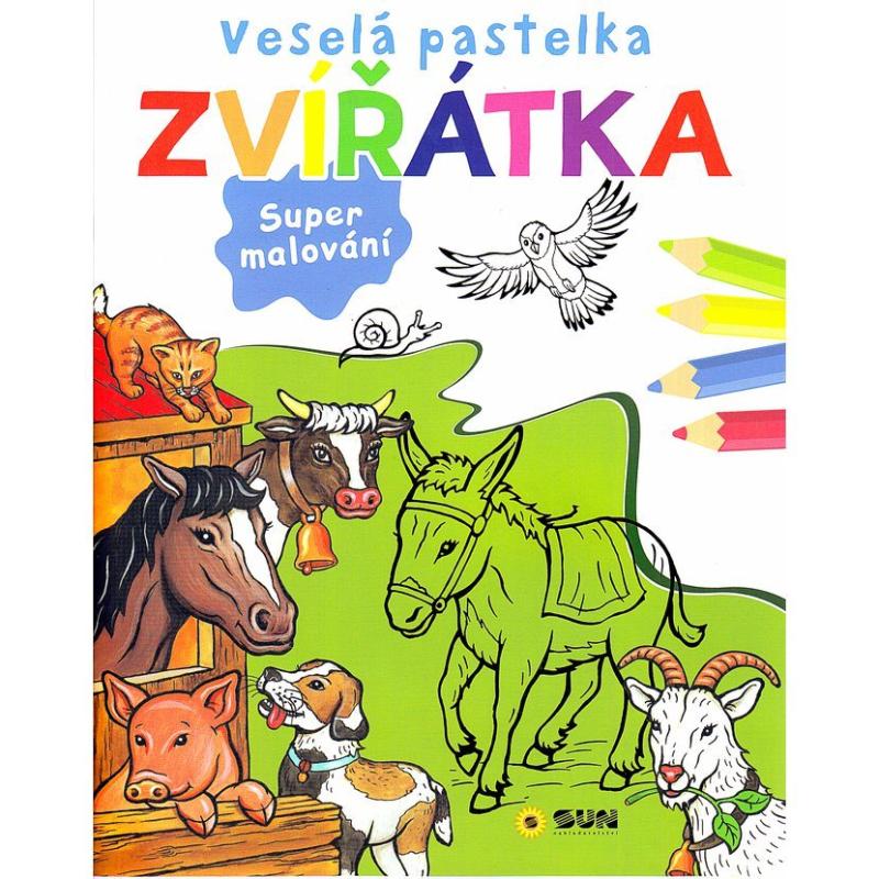 Obrázok Veselá pastelka Zvířátka