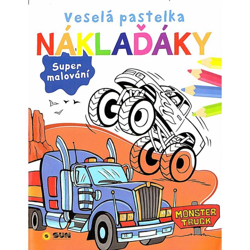 Obrázok Veselá pastelka Náklaďáky