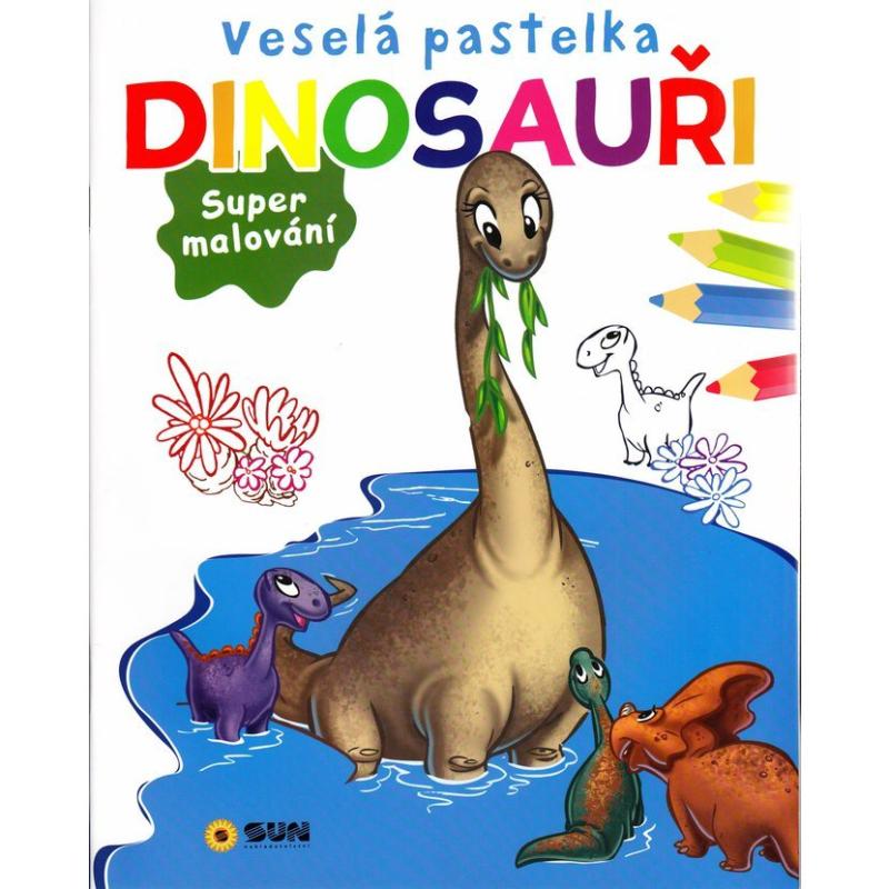 Obrázok Veselá pastelka Dinosauři