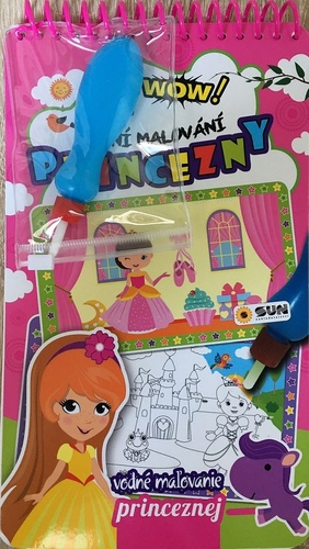 Obrázok Vodní malování Princezny - WOW
