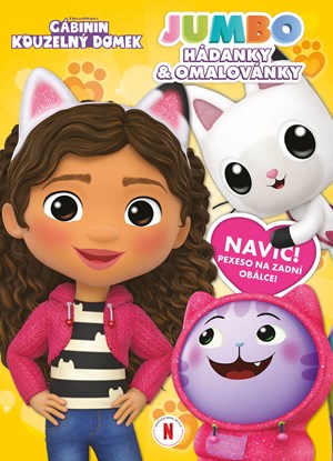 Obrázok Gábinin kouzelný domek - JUMBO hádanky a omalovánky